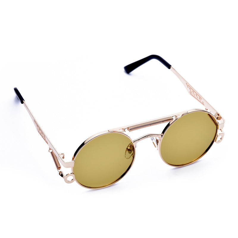 Wholesale Personalized Metal Spring PC Sunglasses